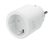 Deltaco SMART HOME SH-P01 időzítős kapcsoló aljzat, WiFi, 1xCEE 7/3, 10A, 220-240V, fehér