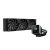 DeepCool CPU Water Cooler - MYSTIQUE 360 (max 21dB; max. 123,09 m3/h; 3x12cm, LED kijelző, fekete)