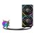 Formula CPU Water Cooler - Oasis L240 ARGB BK (2x12cm, ARGB LED, fekete)