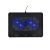 Bluestork Notebook Hűtőpad 17"-ig - NB-COOLER-ONE (LED, 2xUSB-A)