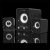 Advance Hangszóró - SOUNDPHONICS 6W RMS (2.1, 3,5 mm Jack, fekete)