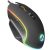 Everest Gamer Egér - RAGE-X2 (6400 DPI, 7gomb, 1,5m harisnyázott kábel, optikai, fekete, RGB LED)