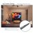 EliteScreens 60" (4:3) hordozható manuális pull up vászon F60NWV (122 x 91 cm, Fekete váz)