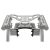 Trak Racer Szimulátor kiegészítő - Wheel Plate Adapter for Asetek Wheelbases