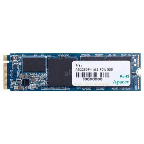 Apacer SSD AS2280P4 Series - 512GB AP512GAS2280P4-1 (M.2 PCI-E Gen. 3, Olvasás: 2100 MB/s, Írás: 1500 MB/s)