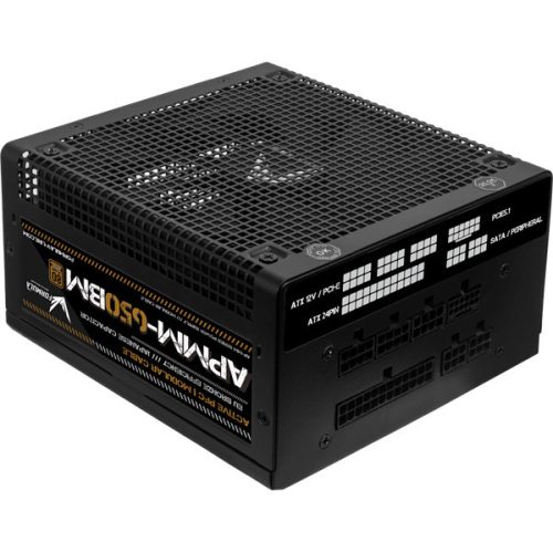 Formula Tápegység 650W - APMM-650BM (80 Plus Bronze, ATX3.1/PCIe 5.1, Aktív PFC, 14cm, Full Moduláris)