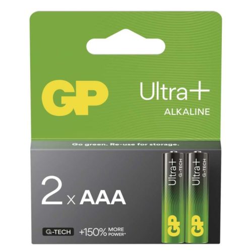 GP Ultra Plus Alkáli elem AAA 2db