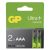 GP Ultra Plus Alkáli elem AAA 2db