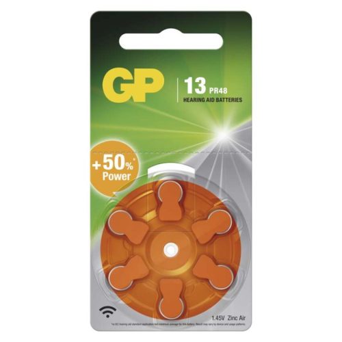 GP Gombelem hallókészülékekbe ZA13 6db/bliszter