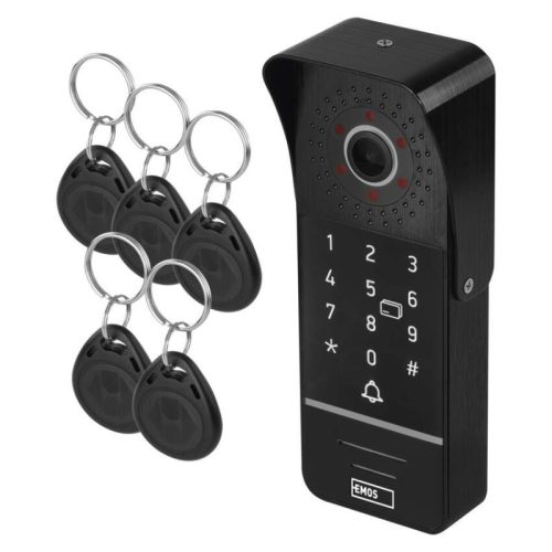 EMOS Ajtóra szerelhető színes kameraegység monitorokhoz és videó kaputelefonokhoz EM-10AHD