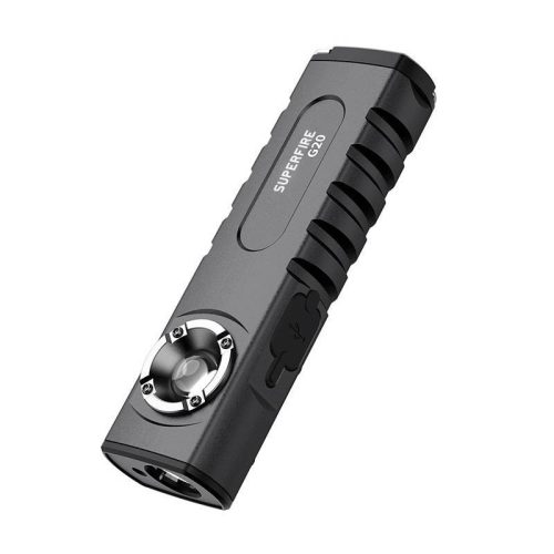 Superfire G20 multifunkciós zseblámpa, 470lm, USB