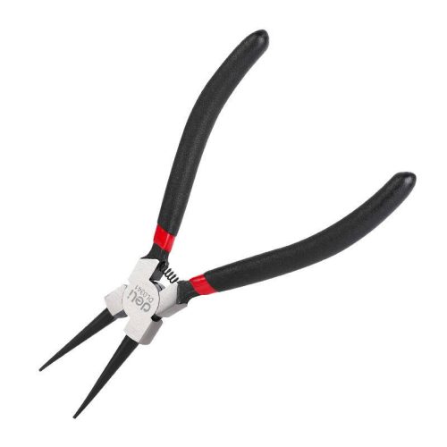 Deli Tools belső Seger fogó, egyenes EDL0341, 7" (fekete)