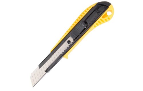 Deli Tools elszakítható kés EDL003, SK5, 18mm (sárga)