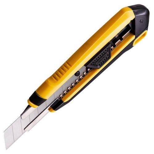 Deli Tools elszakítható kés EDL018Z (sárga)