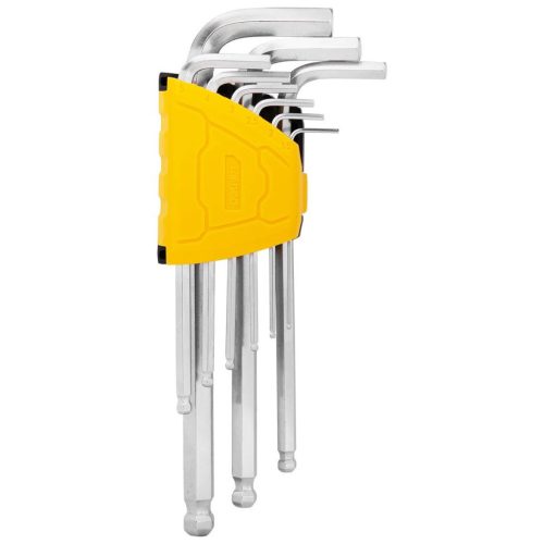 Deli Tools hosszú imbuszkulcs készlet EDL3088, 1.5-10mm (ezüst)