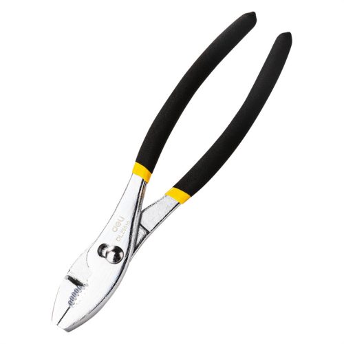 Deli Tools krimpelő fogó EDL25510, 10'' (fekete és sárga)