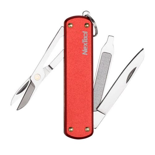 Multifunkciós mini zsebkés Nextool NE0142 ( piros )
