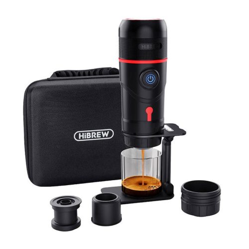 Hordozható 3 az 1-ben kávéfőző tokkal HiBREW H4-premium 80W