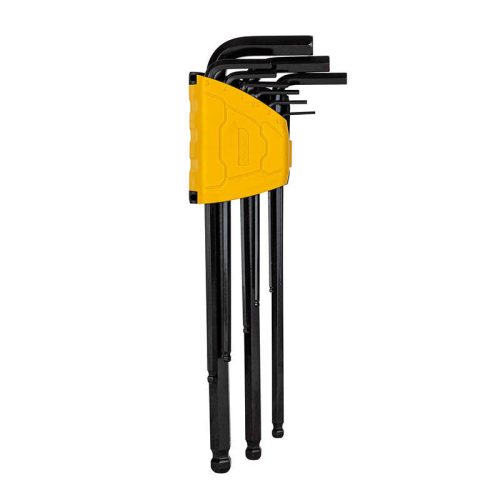 Deli Tools hosszú imbuszkulcs-készlet EDL232309H, 1.5-10mm, 9 db