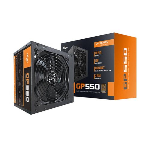 Aigo GP550 80 Plus Bronze 650W PC tápegység (fekete)