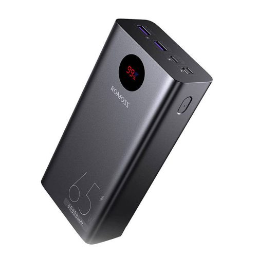 Powerbank Romoss PEA40 Pro 40000mAh, 65W (fekete)