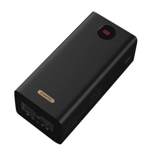 Powerbank Romoss PEA60 60000mAh, QC + PD, 22.5W (fekete)
