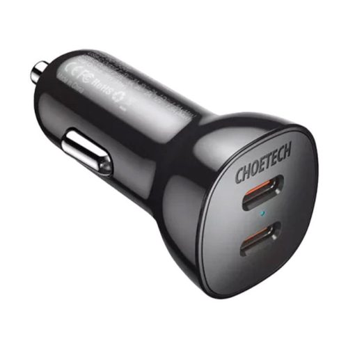 Choetech TC0008 40W 2x USB-C autós töltő