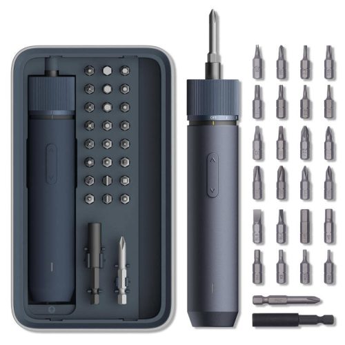 HOTO elektromos precíziós csavarhúzó QWLSD011 + 25 darabos bit készlet