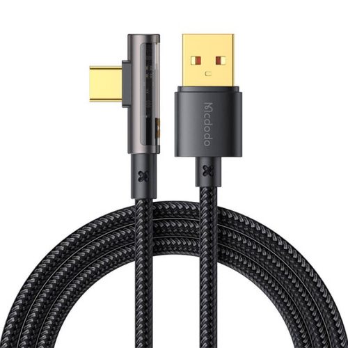 Prisma USB-USB-C szögkábel Mcdodo CA-3380, 6A, 1.2m (fekete)
