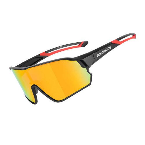 Rockbros kerékpáros szemüveg, polarizált 10135R (piros)