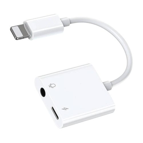 Adapter Audio Lightning / 3,5 mm Joyroom S - Y105 (biały)