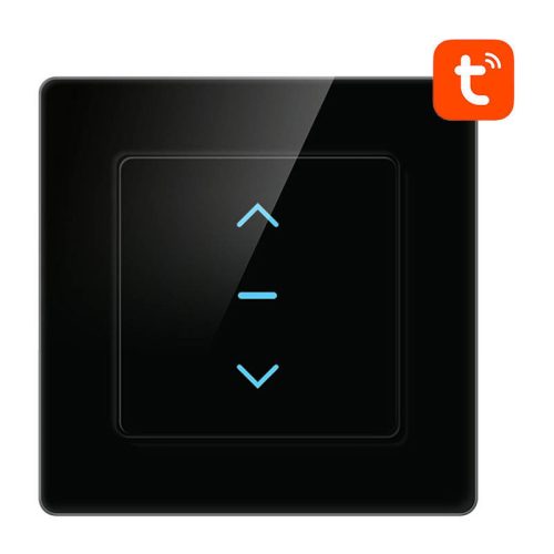 Touch Smart Wi-Fi redőnykapcsoló Avatto N-CS10-B TUYA (fekete)