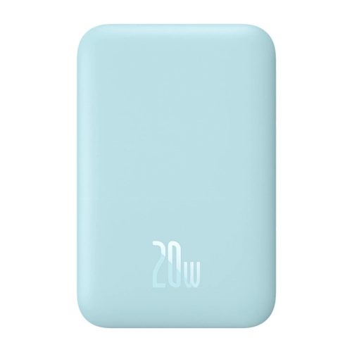 Baseus Magnetic Mini, vezeték nélküli powerbank, MagSafe, 6000mAh, USB-C, 20W (kék)