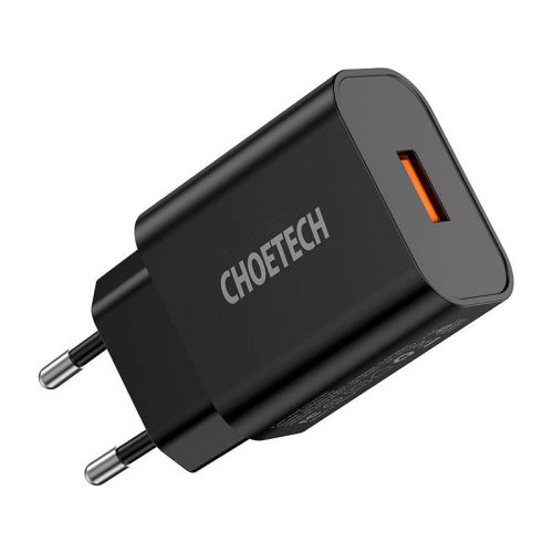Choetech Q5003 18W USB-A hálózati töltő (fekete)