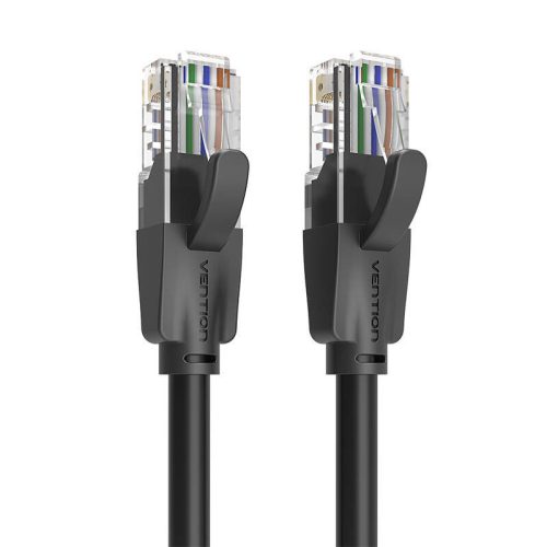 UTP CAT6 hálózati kábel Vention IBEBL RJ45 Ethernet 1000Mbps 10m fekete