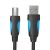 USB 2.0 A és Mini 5-tűs nyomtatókábel Vention VAS-A16-B1000 10m Fekete