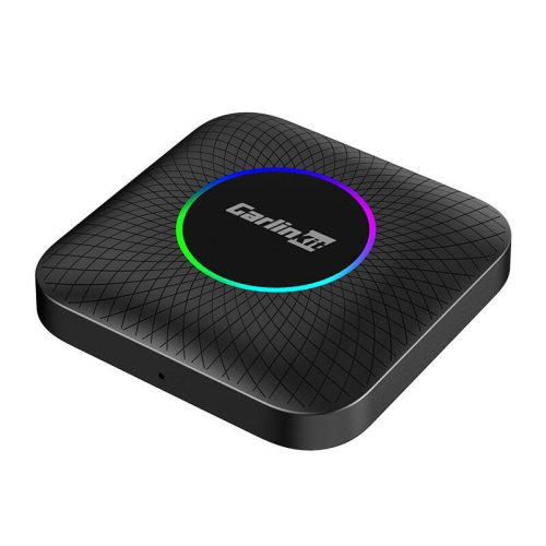 Carlinkit TBOX PLUS LED vezeték nélküli adapter (fekete)