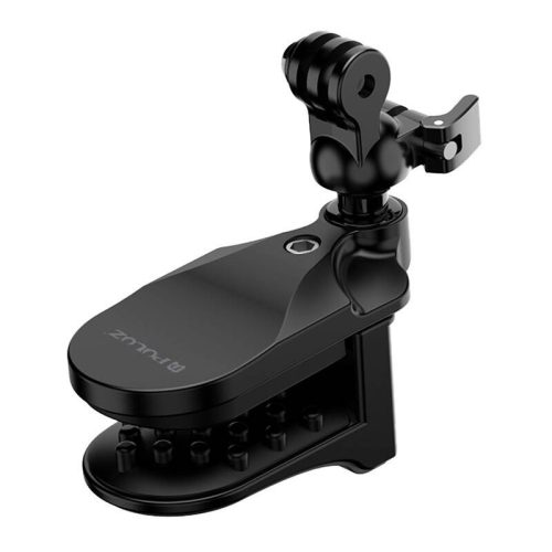 PULUZ sisakrögzítő akciókamerákhoz (DJI Action, GoPro Hero) (fekete)
