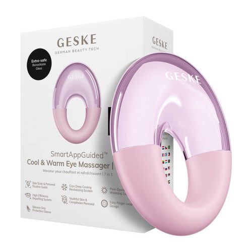 Geske Cool & Warm 7 az 1-ben szemmasszírozó (rózsaszín)