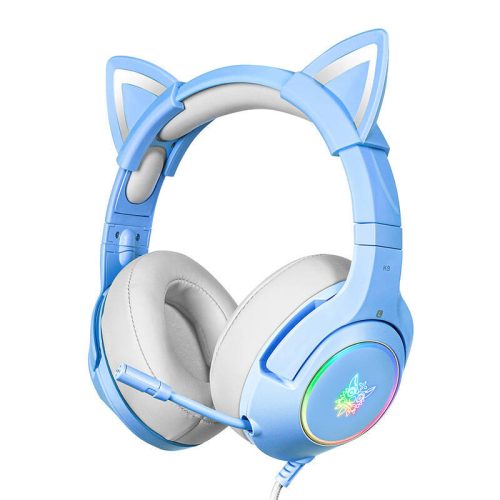 ONIKUMA K9 játék fejhallgató kék