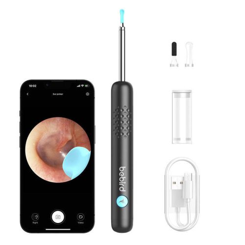 Bebird R1 fültisztító kamera otoszkóp (fekete)