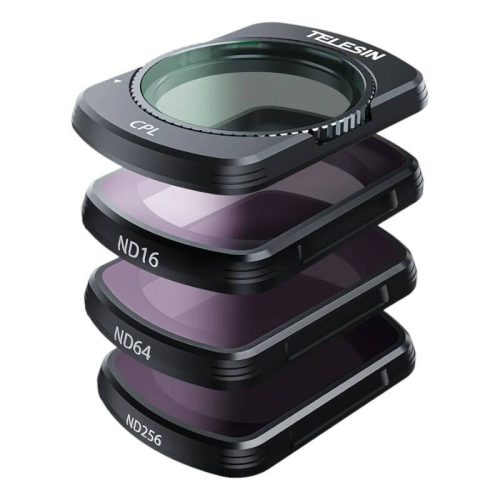 CPL + ND16/64/256 TELESIN objektív szűrőkészlet DJI Osmo Pocket 3 objektívhez