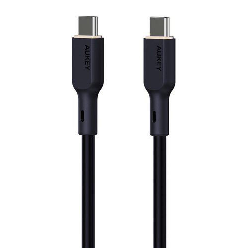 Aukey CB-SCC142 USB-C-USB-C kábel, 140W, 1,8m (fekete)