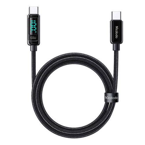 Mcdododo CA-8820 100W USB-C USB-C kábel, 1.2m (fekete)