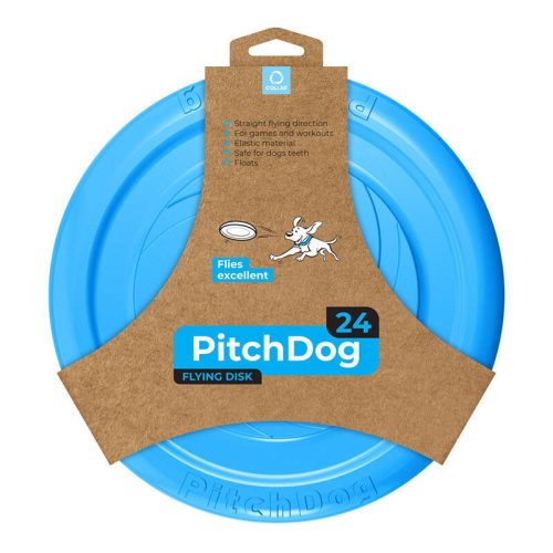 Repülő korong PitchDog Waudog 24 cm, kék