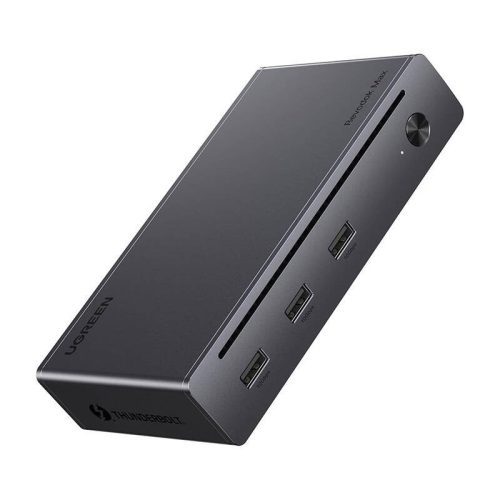UGREEN Revodok Max 208 dokkolóállomás, 4x Thunderbolt 4, 3x USB, RJ45, DC 140W