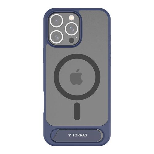 Torras Pstand sorozatú tok iPhone 16 Pro készülékhez (kék)