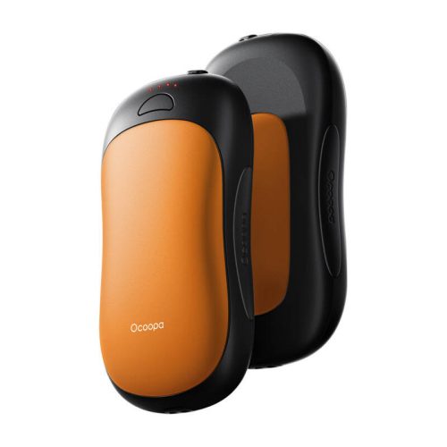 Ocoopa UT4102 2x5000 mAh kézmelegítő powerbank funkcióval, USB-C, narancssárga/fekete