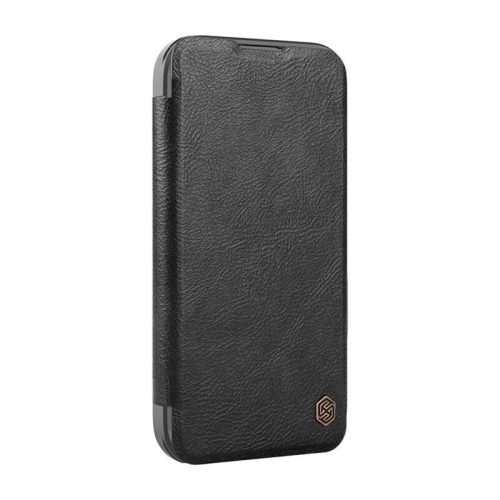 Etui Nillkin Qin Bőr iPhone 16 Pro Max (czarny)