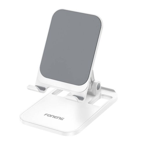 Foneng CP108 összecsukható telefonállvány (fehér)